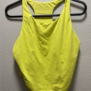 Lands' End Neon Yellow Top